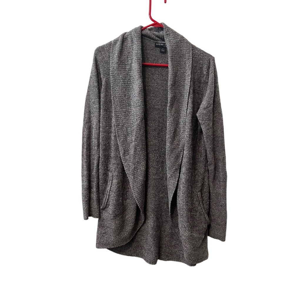 Barefoot Dreams CozyChic Lite Cardigan‎ Womens Size M Style 452 Open Front